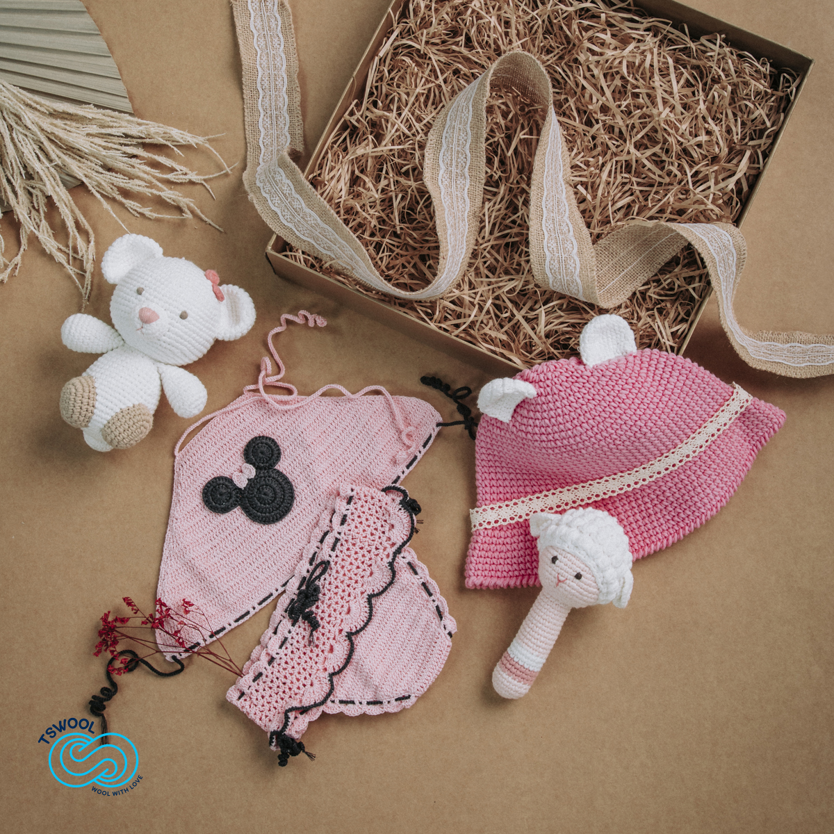 set-gấu-mina-7-len-tswool